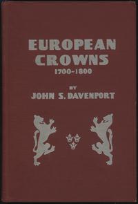 wydawnictwa zagraniczne, John S. Davenport - European Crowns 1700-1800, Galesburg 1961