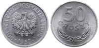 50 groszy 1957, Warszawa, aluminium, moneta w pu