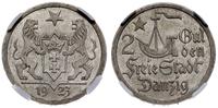 2 guldeny 1923, Utrecht, Koga, moneta w pudełku 