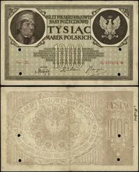 1.000 marek polskich 17.05.1919, seria ZL, numer