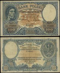 100 złotych 28.02.1919, seria B, numeracja 77133