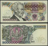 2.000.000 złotych 14.08.1992, na stronie odwrotn