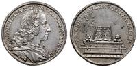 Niemcy, odbitka w srebrze dukata koronacyjnego na Świętego Cesarza Rzymskiego, 1742