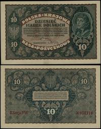 10 marek polskich 23.08.1919, seria II-FW, numer