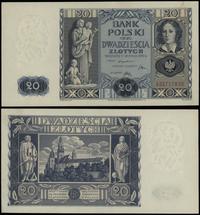 20 złotych 11.11.1936, seria AD, numeracja 27178
