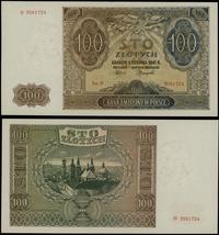 100 złotych 1.08.1941, seria D, numeracja 306172