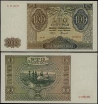 100 złotych 1.08.1941, seria D, numeracja 263223