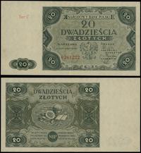 20 złotych 15.07.1947, seria C, numeracja 026122