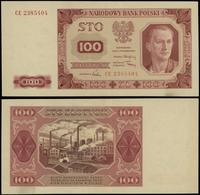 100 złotych 1.07.1948, seria CE, numeracja 23854