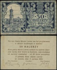 Galicja, 50 halerzy, 5.06.1919