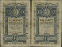 1 gulden = 1 forint 1.01.1882, seria Nc32, numer