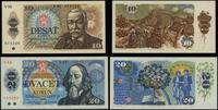 Czechosłowacja, zestaw: 10 koron 1986 i 20 koron 1988
