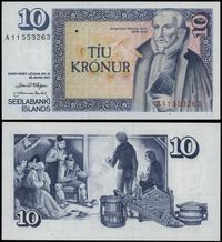 Islandia, 10 koron, 29.03.1961