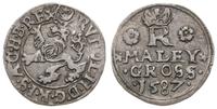 mały grosz 1587, Joachimsthal, patyna, Halacka 4