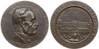 Polska, Medal z okazji budowy Chemicznego Instytutu Badawczego w 1928 roku, Aw: Bu..