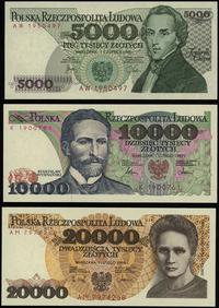 Polska, zestaw 3 banknotów