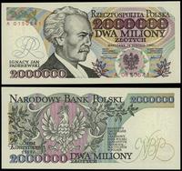 2.000.000 złotych 14.08.1992, seria A 0150541, b