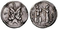 denar 119 r. pne, Aw: Głowa Janusa, Sear Furia 1