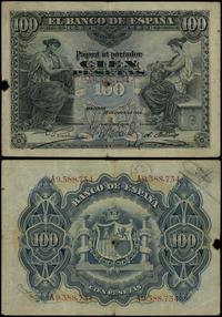 Hiszpania, 100 peset, 30.06.1906