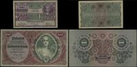zestaw 2 banknotów, 5.000 koron 2.01.1922 numera