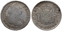 2 reale 1792 IJ, Lima, srebro 6.67 g, postać kró