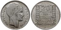 Francja, 20 franków, 1938
