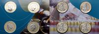 Wielka Brytania, zestaw 4 monet o nominale 2 funty, 2002