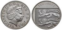 zestaw monet z roku 2009, Royal Mint, nominały: 
