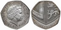 Wielka Brytania, zestaw monet z roku 2009
