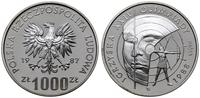 1.000 złotych 1987, Warszawa, Igrzyska XXIV Olim