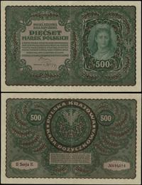 500 marek polskich 23.08.1919, seria II-E, numer
