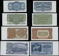 zestaw 6 banknotów 1953, nominały: 3, 5, 10, 25,
