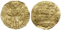 dukat 1646, złoto 3.39 g, lekko gięty, Fr. 161, 