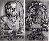 Polska, plakieta z Grzegorzem z Sanoka, 2005