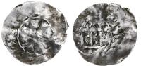 denar 1025-1027, Aw: Krzyż, w kątach nieczytelne