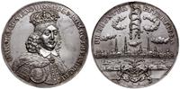 Ryga - miasto, medal bez daty (ok. 1655 r.) autorstwa Jana Höhna (starszego), wybity praw..