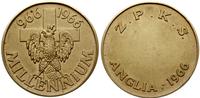 Polska, medal milenijny ZPKS Anglia 1966