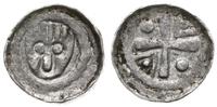 denar krzyżowy  ok. 1090-1100, Wrocław, Aw: Głow
