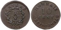 Belgia, 10 centów, 1814 R