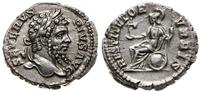 denar 202-210, Rzym, Aw: Popiersie cesarza w pra
