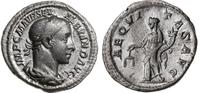 denar 222-228, Rzym, Aw: Popiersie cesarza w wie