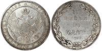1 i 1/2 rubla=10 złotych 1833, Petersburg