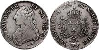 écu 1784, Pau, srebro 29.18 g, moneta justowana,