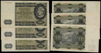 zestaw: 3 x 500 złotych 1.03.1940, serie A, łącz