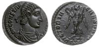 nummus 350-351, Siscia, Aw: Popiersie cesarza w 