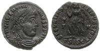 follis 367-375, Siscia, Aw: Popiersie cesarza w 