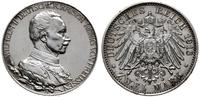 2 marki 1913 A, Berlin, Popiersie cesarza w mund