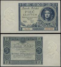 5 złotych 2.01.1930, seria CK, numeracja 3321203