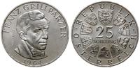 25 szylingów 1964, Franz Grillparzer, srebro pró