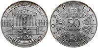 50 szylingów 1968, 50. lat republiki, srebro pró